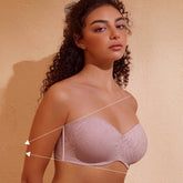 Non-Slip Strapless Bra for Heavy Bust | Uplift & Minimizing Support for C+ Cups